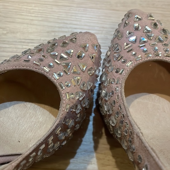 Chinese Laundry Elise sparkle platform heels with silver rhinestone 6 - Picture 12 of 12